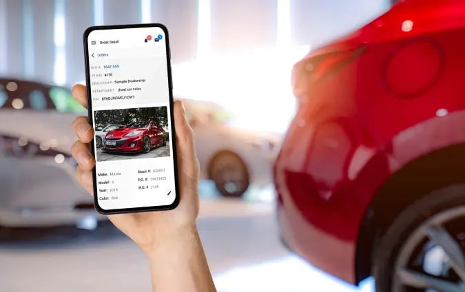 dealership phone mockup-